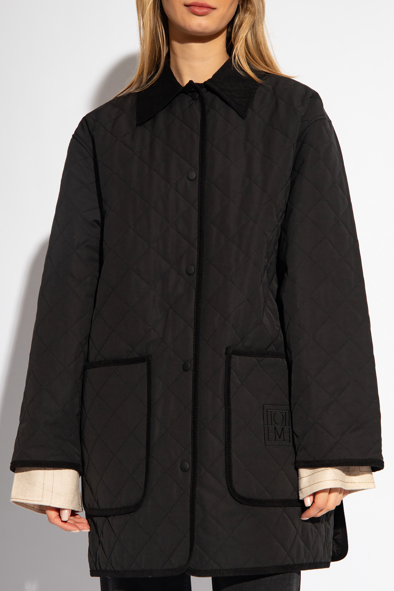 Black Quilted jacket TOTEME - Vitkac Canada